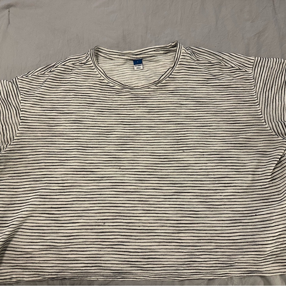 Women’s Striped Shirt - Black and White